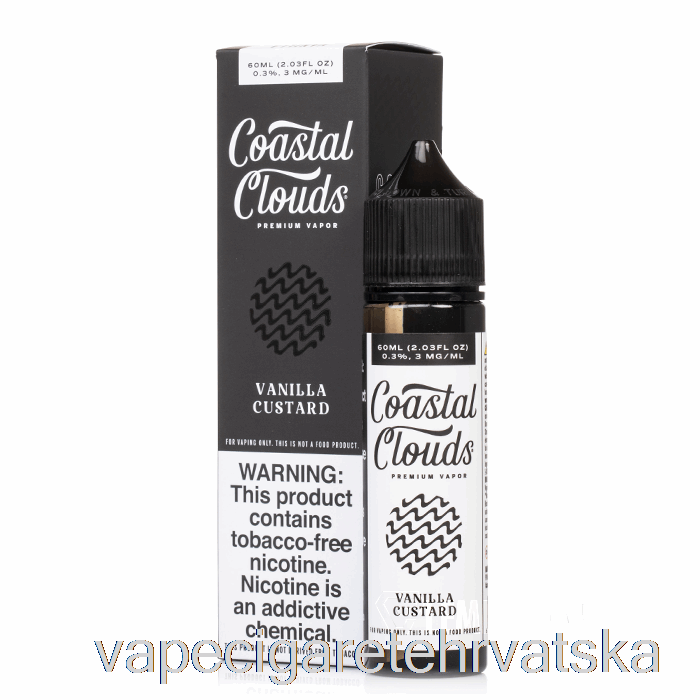 Vape Hrvatska Krema Od Vanilije - Obalni Oblaci Co. - 60 Ml 0 Mg